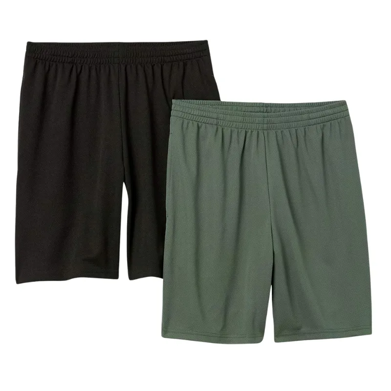 2 Pieces Versatile Loose Fit Shorts – Lightweight Comfort for Workouts