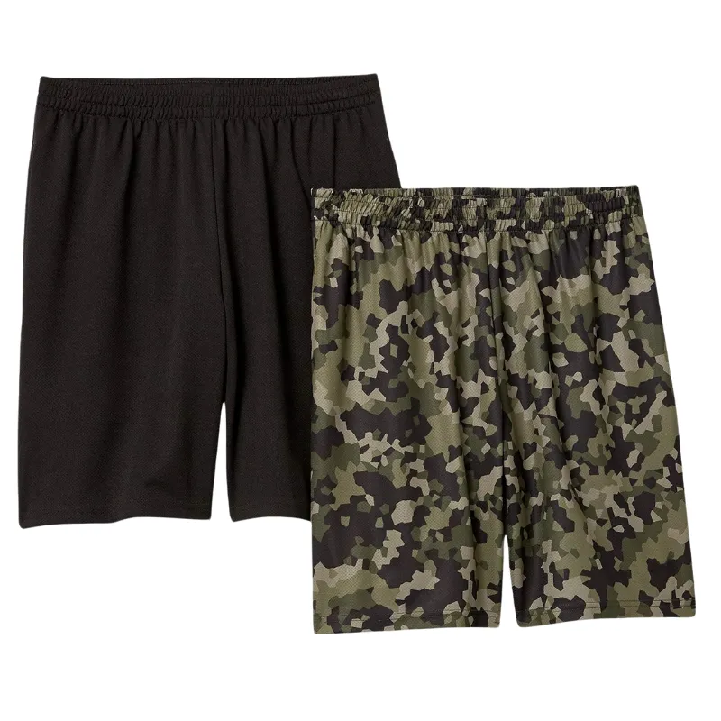 2 Pieces Versatile Loose Fit Shorts – Lightweight Comfort for Workouts