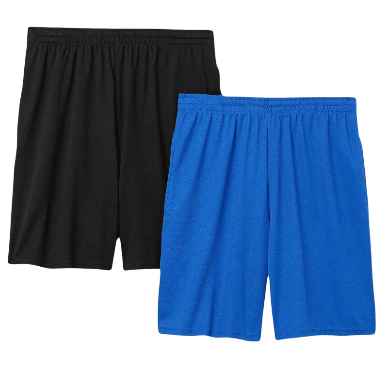 2 Pieces Versatile Loose Fit Shorts – Lightweight Comfort for Workouts