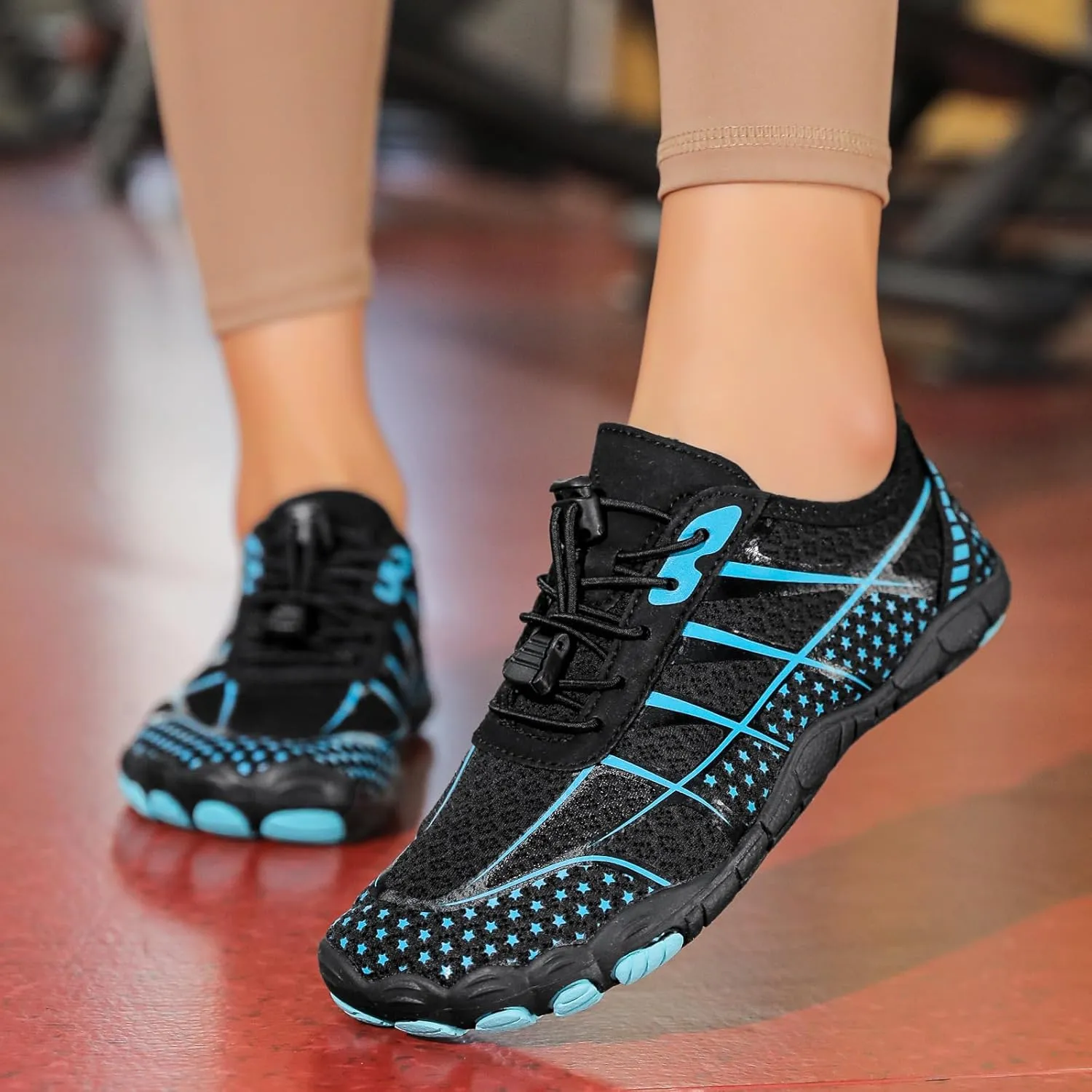 2025 New Hike Barefoot Shoes for Women Men,Outdoor Quick-Dry Swimming Trail Water Shoes,Non-Slip Water-Resistant Athletic Hiking Footwear,Wide Toe Box Comfortable Adjustable Grounded Footwear