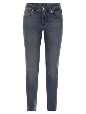 7 For All Mankind Slimmy Tapered Globe Skinny Medium Waisted Jeans