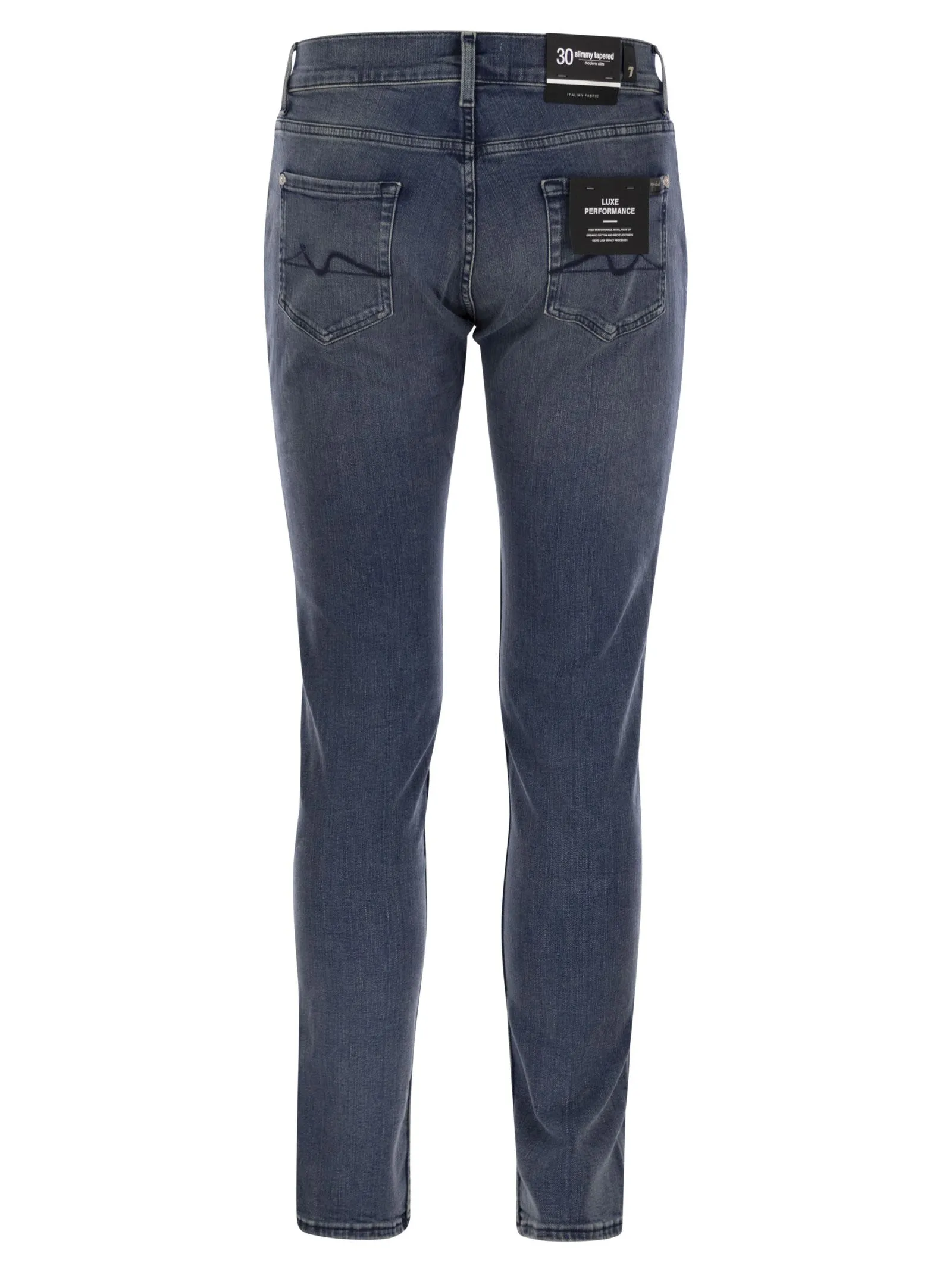 7 For All Mankind Slimmy Tapered Globe Skinny Medium Waisted Jeans