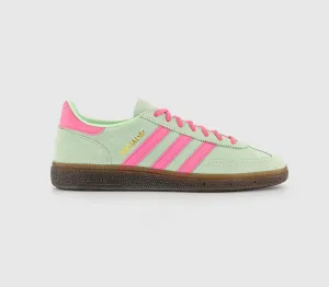 adidas Handball Spezial Trainers Semi Green Lucid Pink Gum