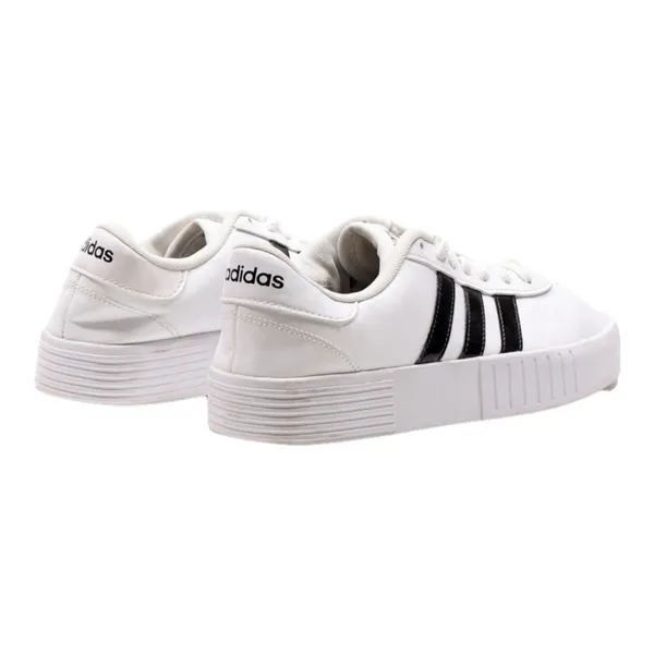 ADIDAS Platform Trainers White Leather Mens UK 5.5