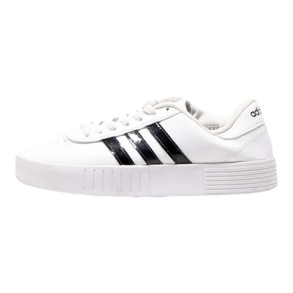 ADIDAS Platform Trainers White Leather Mens UK 5.5