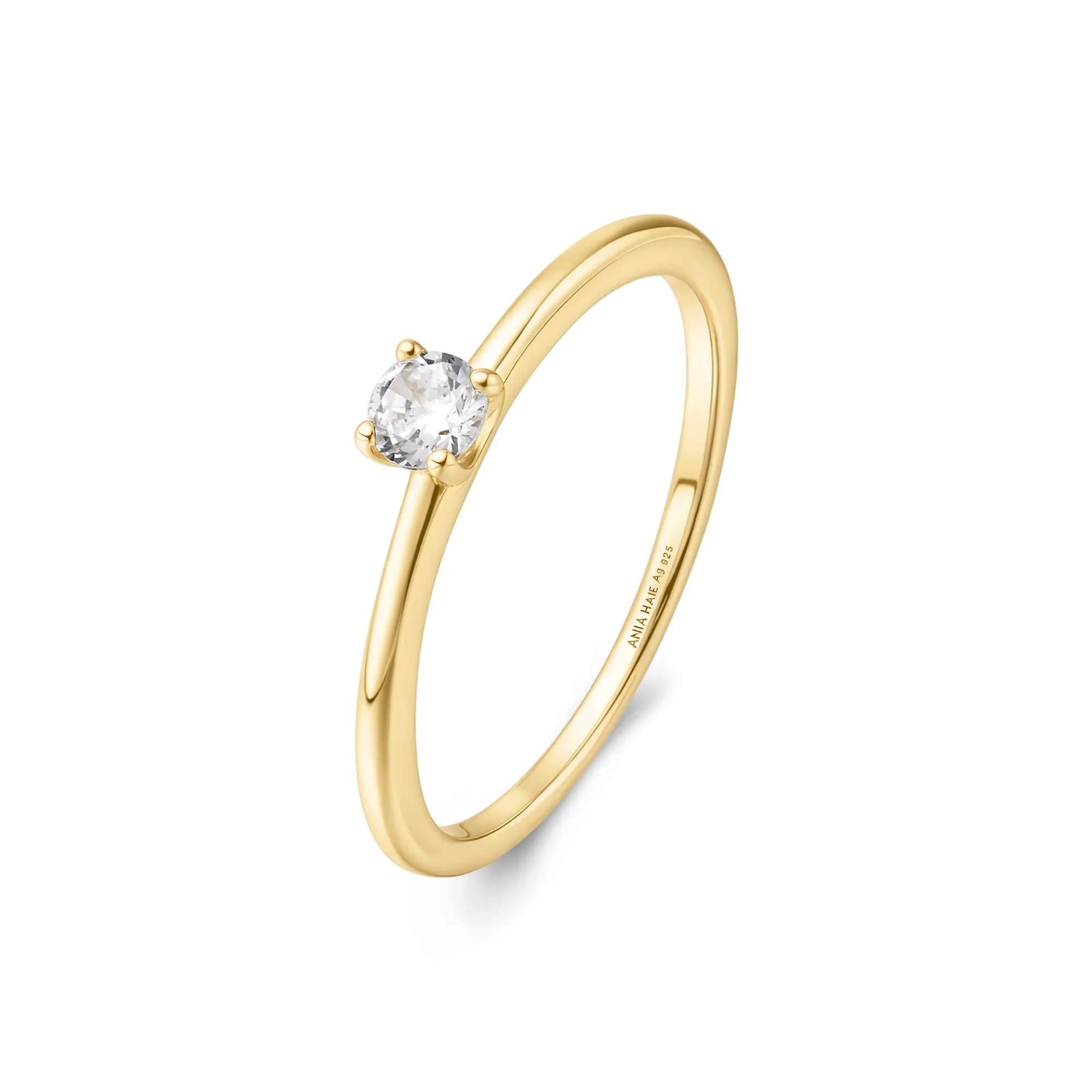 Ania Haie - Ring Gold Classic Slim Stacking