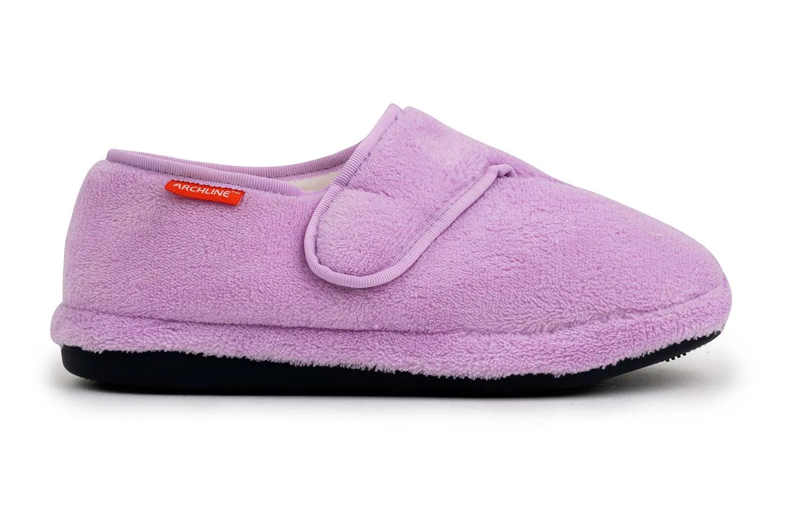 ARCHLINE Orthotic Plus Slippers Closed Scuffs Pain Relief Moccasins - Lilac - EU 37