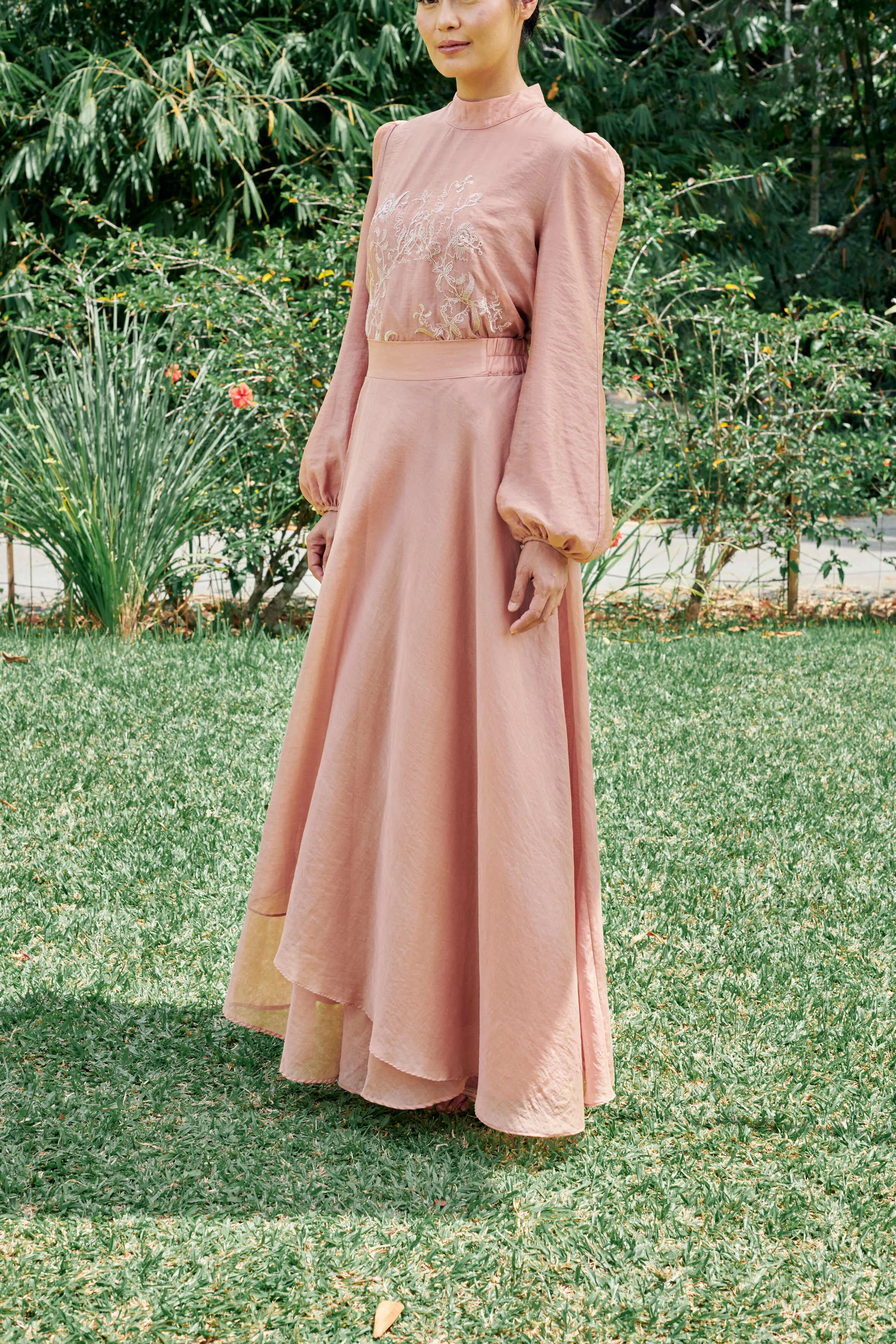 Asha Rose Brown Skirt