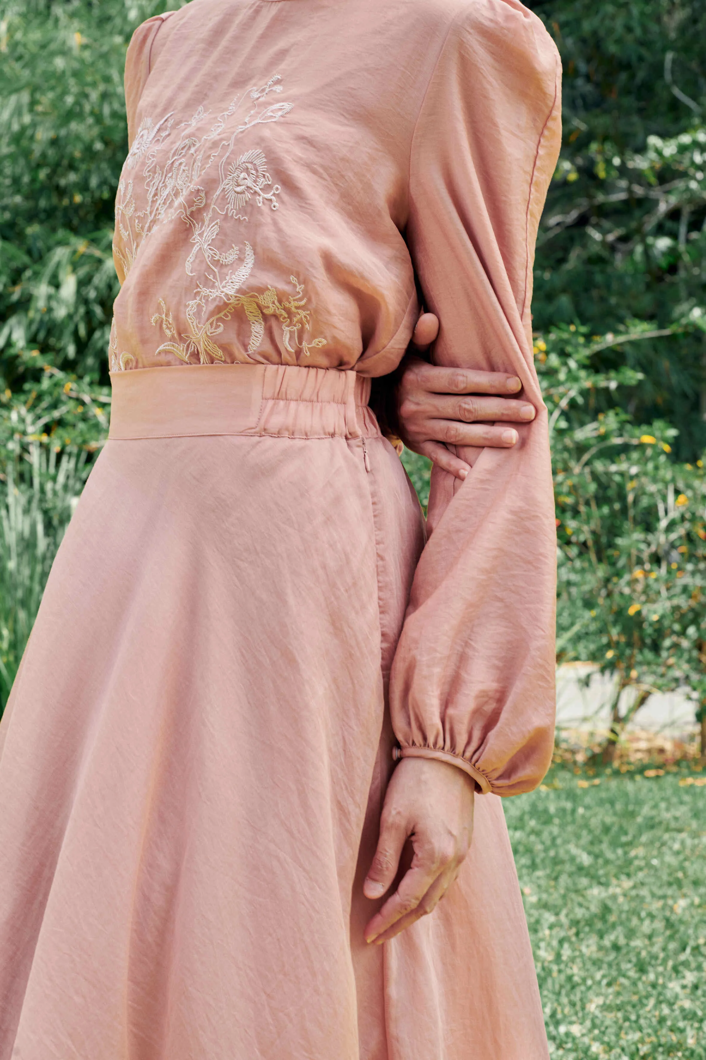 Asha Rose Brown Skirt