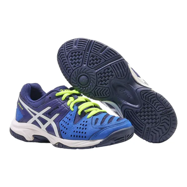 ASICS GEL-RALLY GS Sneaker Trainers Blue Synthetic Womens UK 2.5