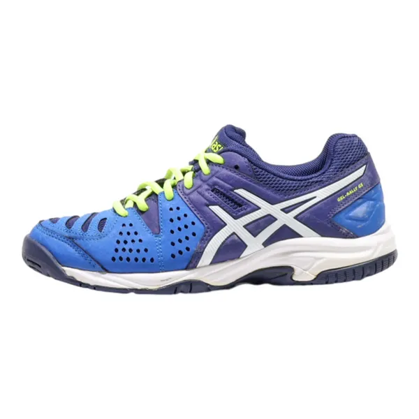 ASICS GEL-RALLY GS Sneaker Trainers Blue Synthetic Womens UK 2.5