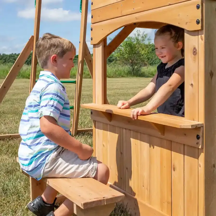 Backyard Discovery Montpelier Wooden Swing Set