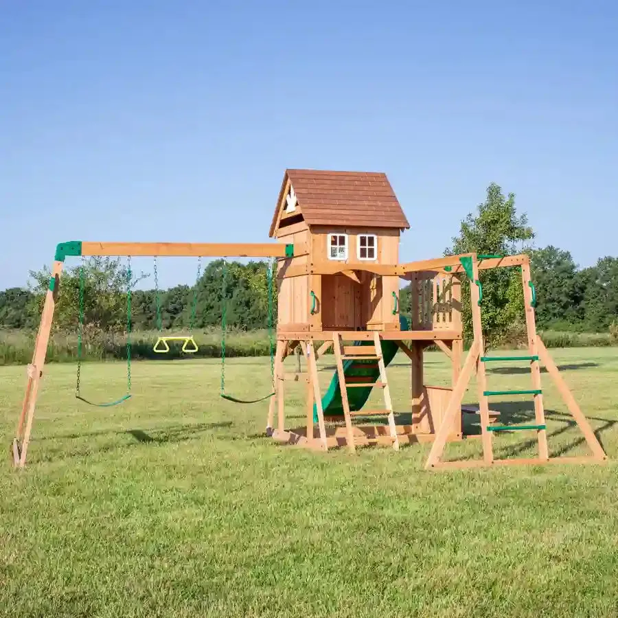 Backyard Discovery Montpelier Wooden Swing Set