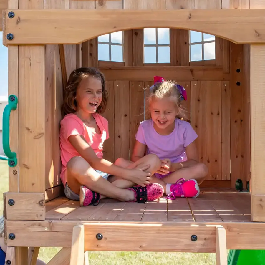 Backyard Discovery Montpelier Wooden Swing Set