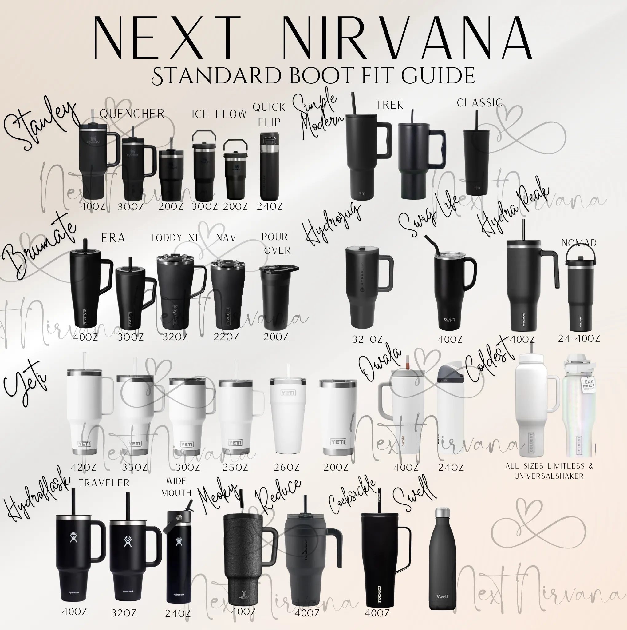 Black Glitter | Silicone Tumbler Bumper