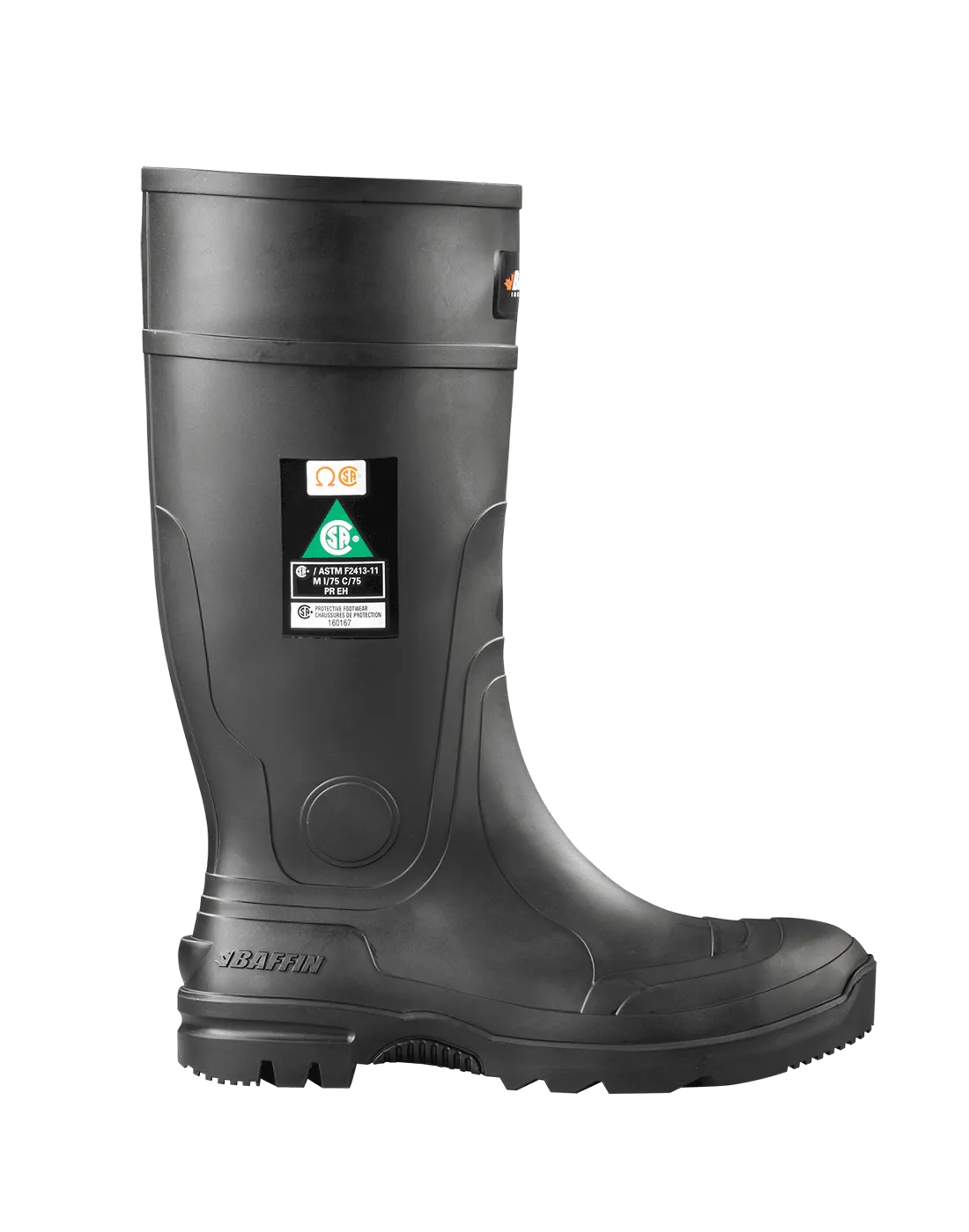Boots - Baffin BLACKHAWK Steel Toe w/ Plate, Light Comfort Series, Men's, LICO-MP01🍁
