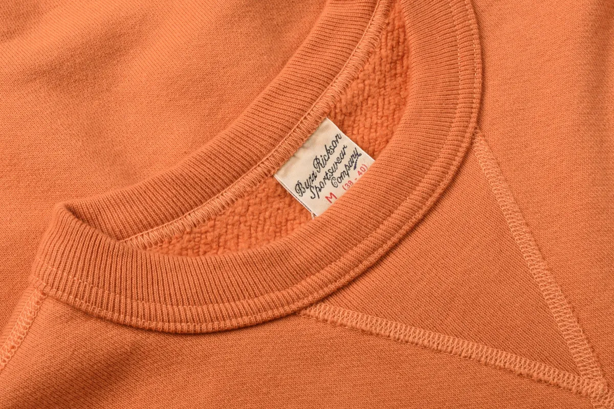 BUZZ RICKSON TRAINERS SWEAT  - ORANGE