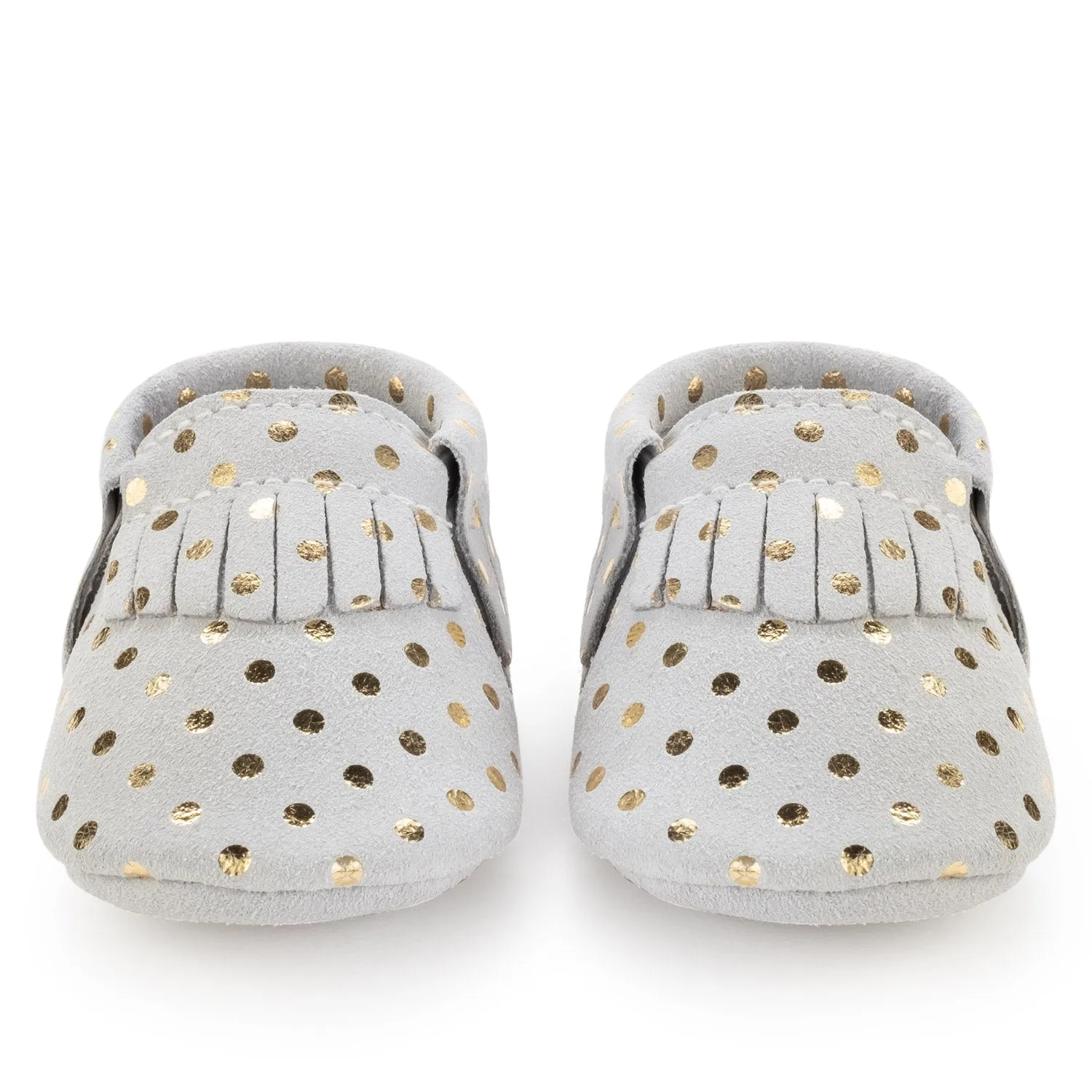 Champagne Baby Moccasins