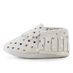 Champagne Baby Moccasins