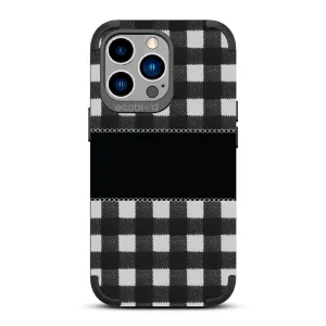 Charcoal Checker - Mojave Collection Case for Apple iPhone 13 Pro Max,  12 Pro Max