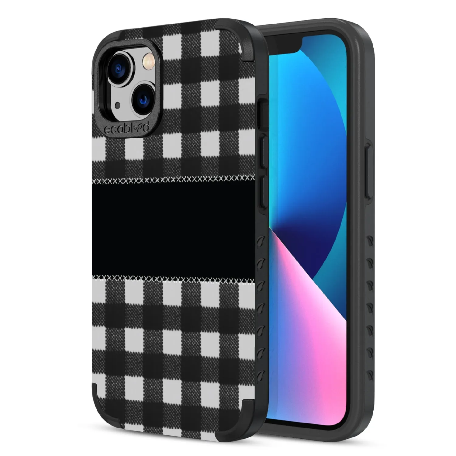 Charcoal Checker - Mojave Collection Case for Apple iPhone 13
