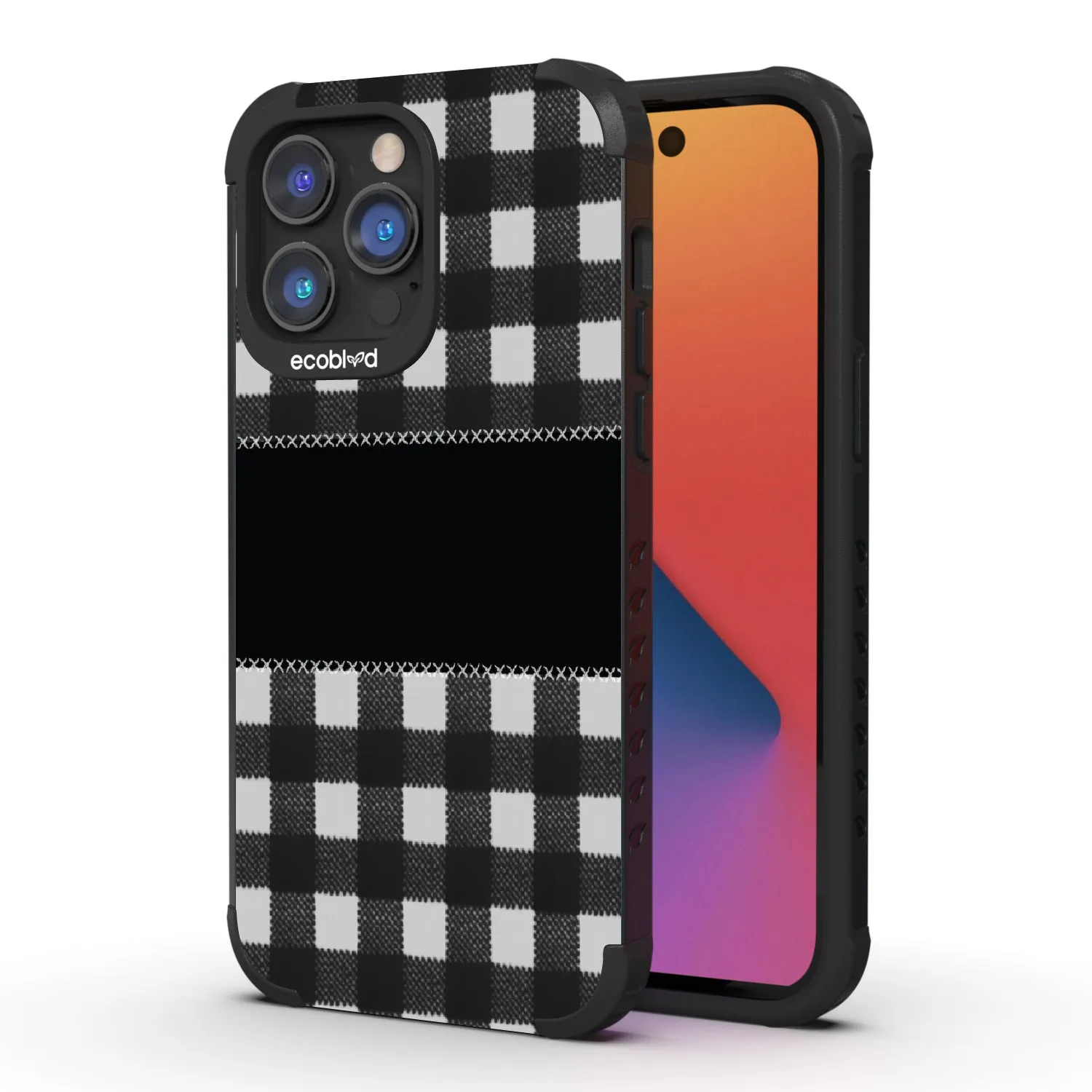 Charcoal Checker - Mojave Collection Case for Apple iPhone 14 Pro Max