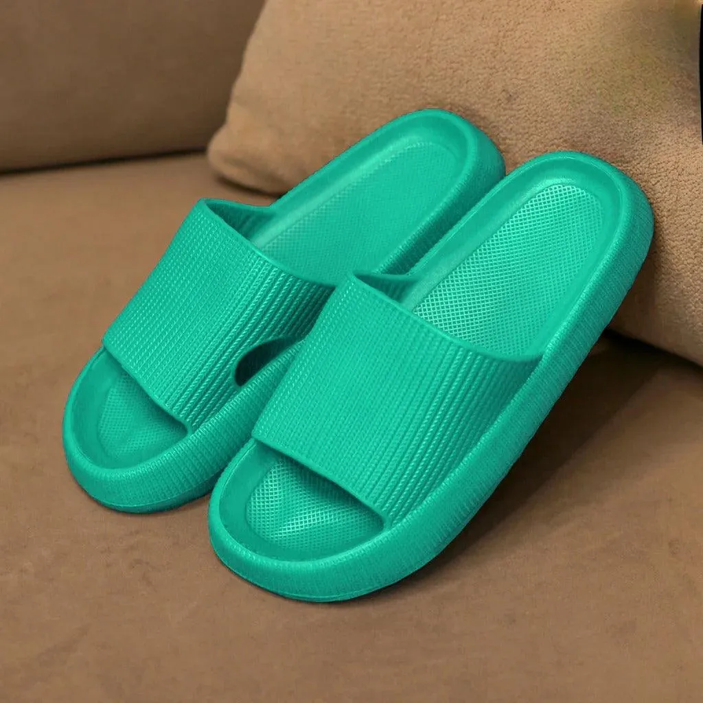 Cloud Thick Sole Slippers – All Day Lightweight Comfort