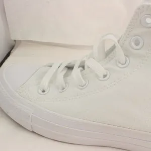 Converse All Star Hi White Mono Trainers