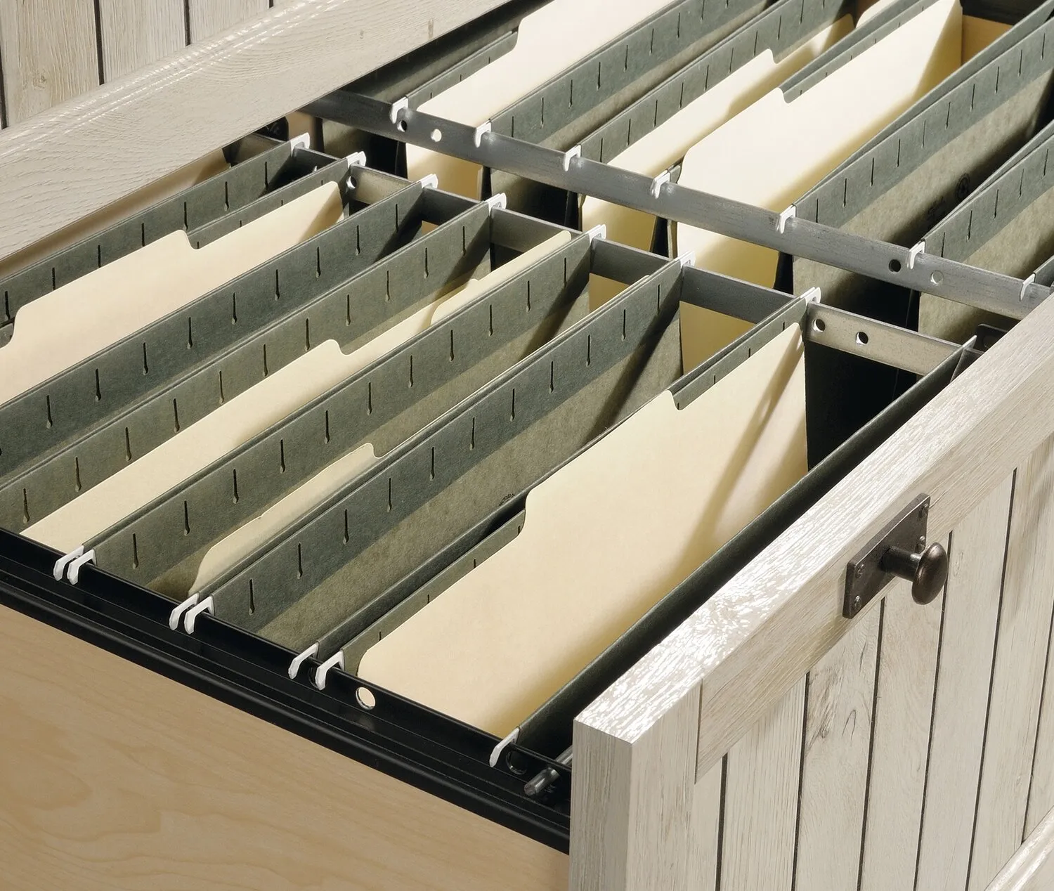 Darrington Filing Cabinet - Chalked Chestnut