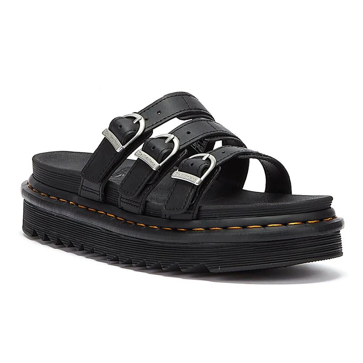 Dr. Martens Blaire Slide Hydro Womens Black Sandals
