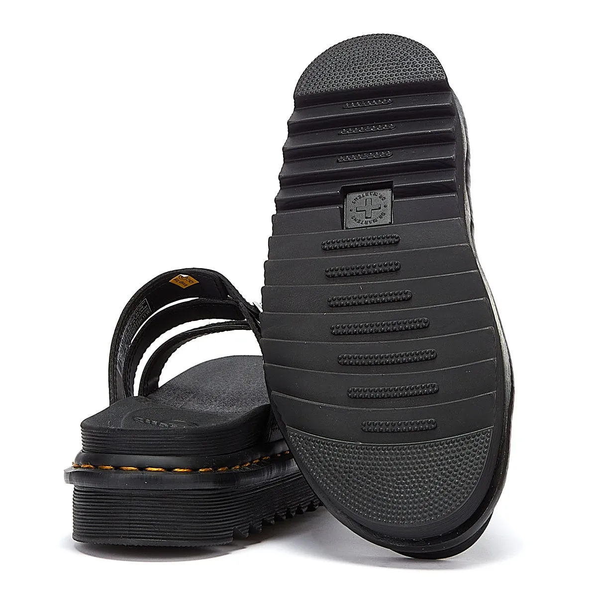 Dr. Martens Blaire Slide Hydro Womens Black Sandals
