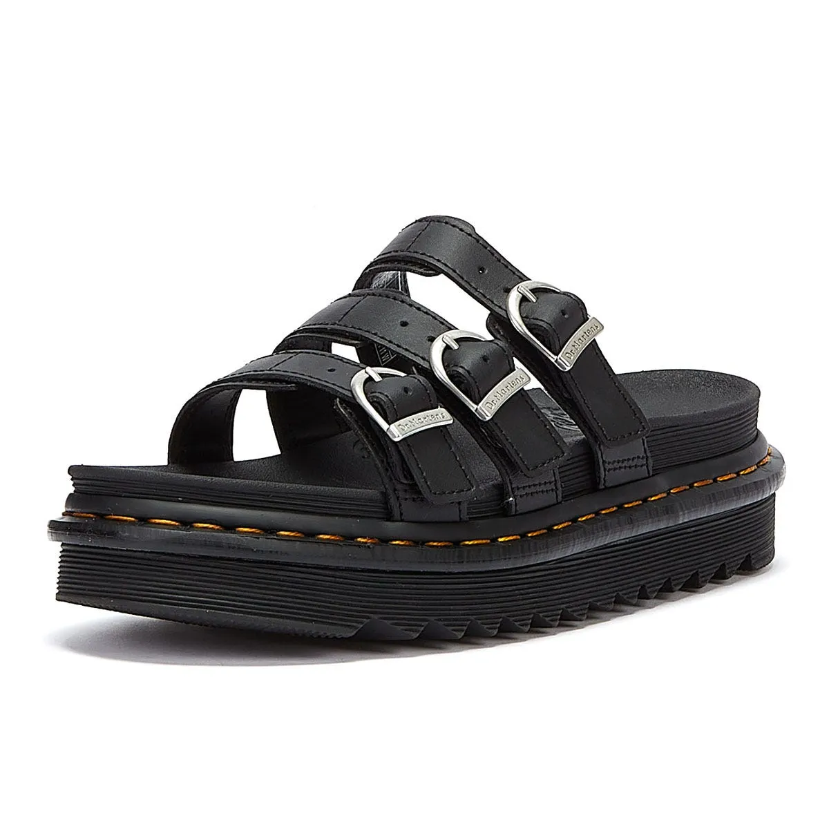 Dr. Martens Blaire Slide Hydro Womens Black Sandals