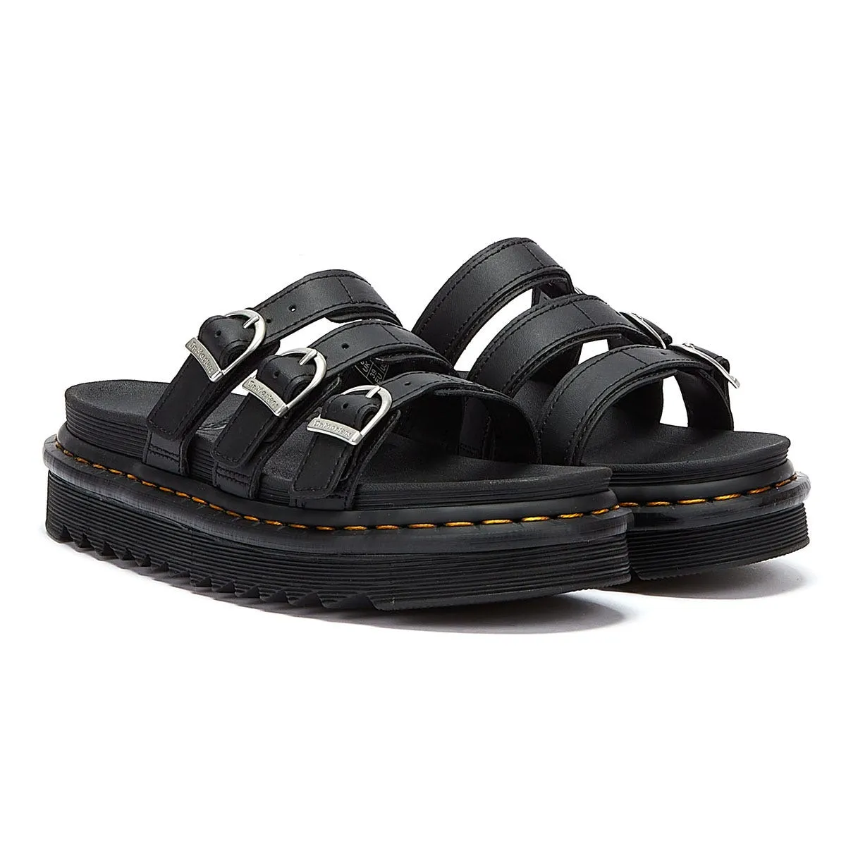 Dr. Martens Blaire Slide Hydro Womens Black Sandals