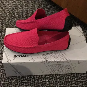 Ecoalf Womans Moccasins in fuscia