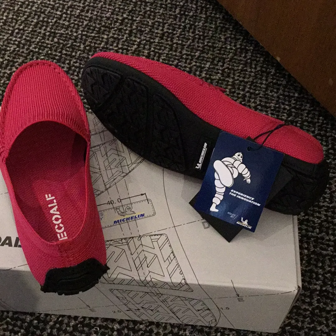 Ecoalf Womans Moccasins in fuscia