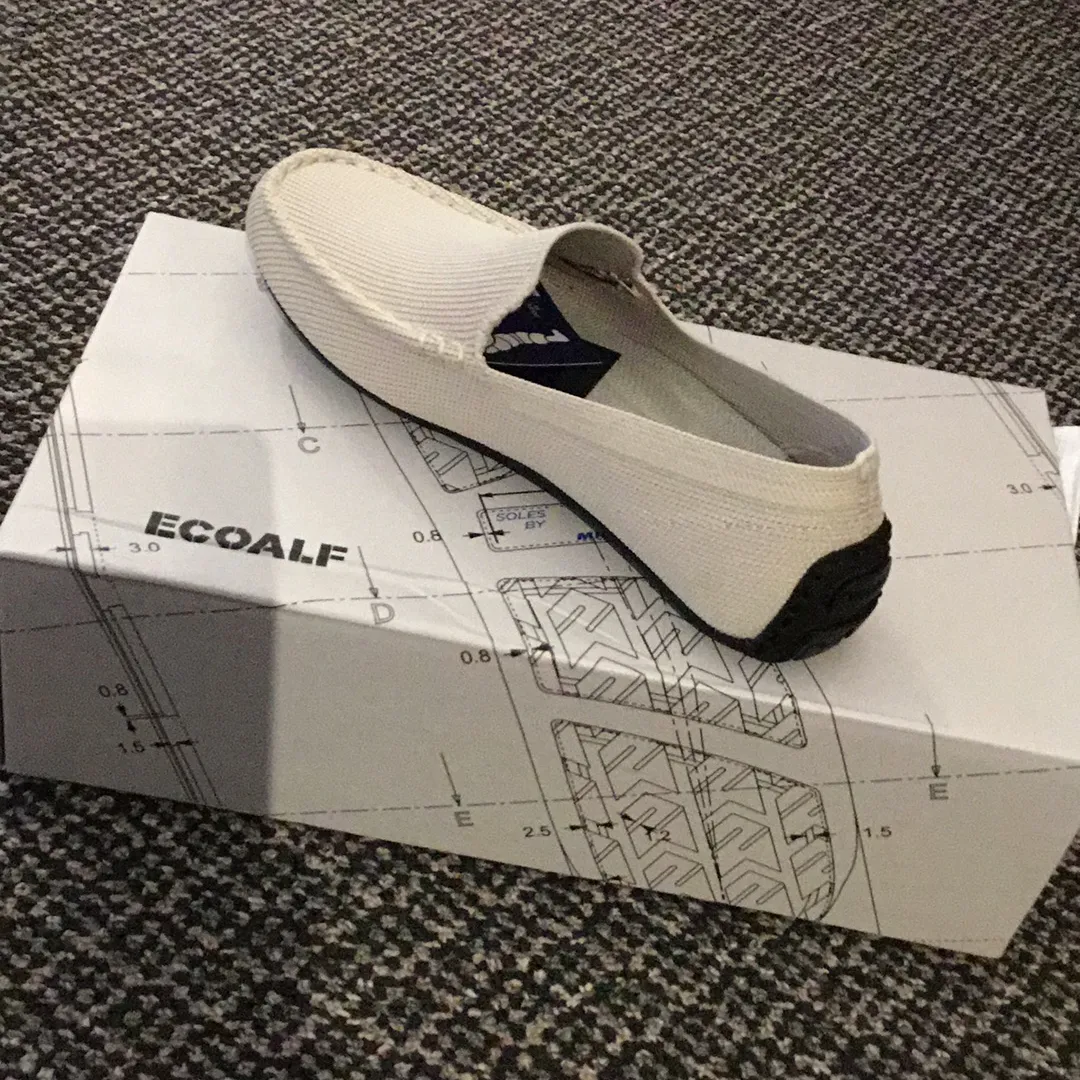 Ecoalf Womans Moccasins-Linen