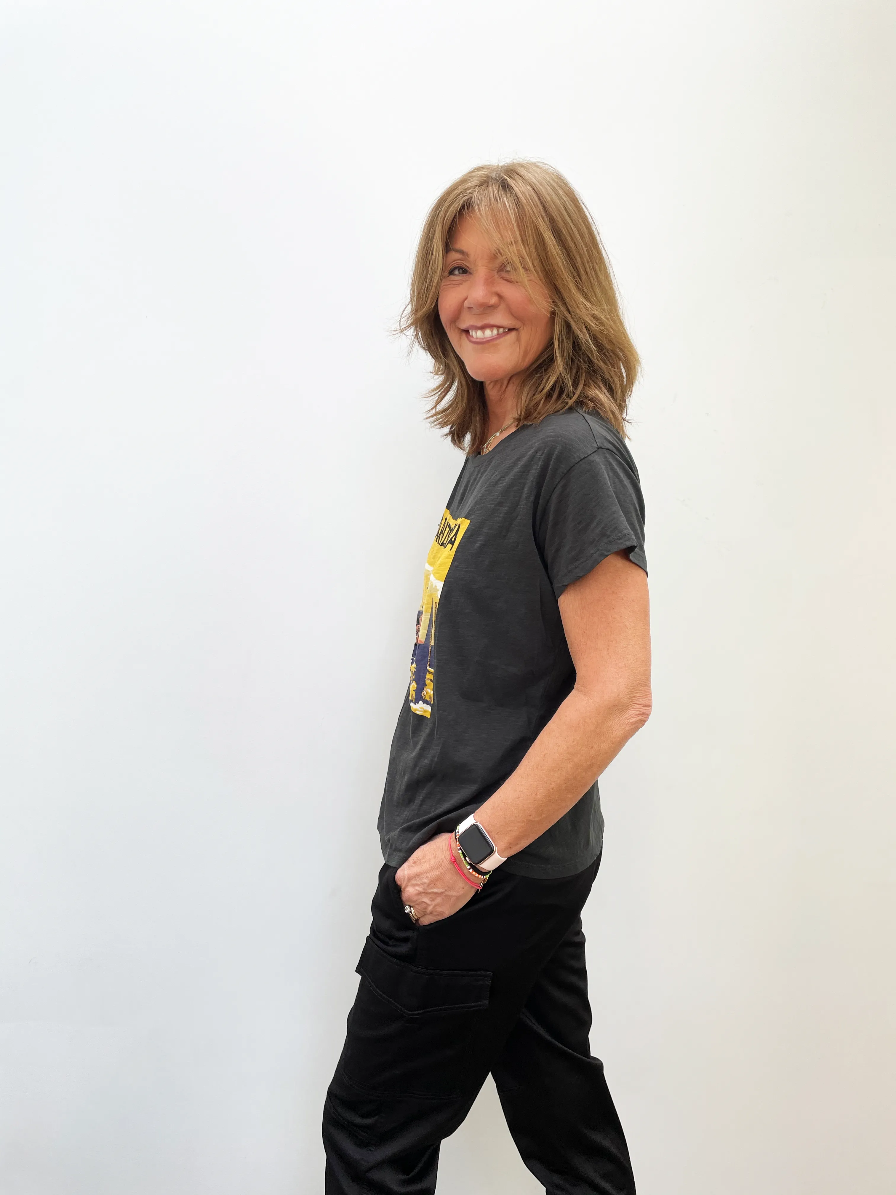 FIVE TSH2002 Tee in Black