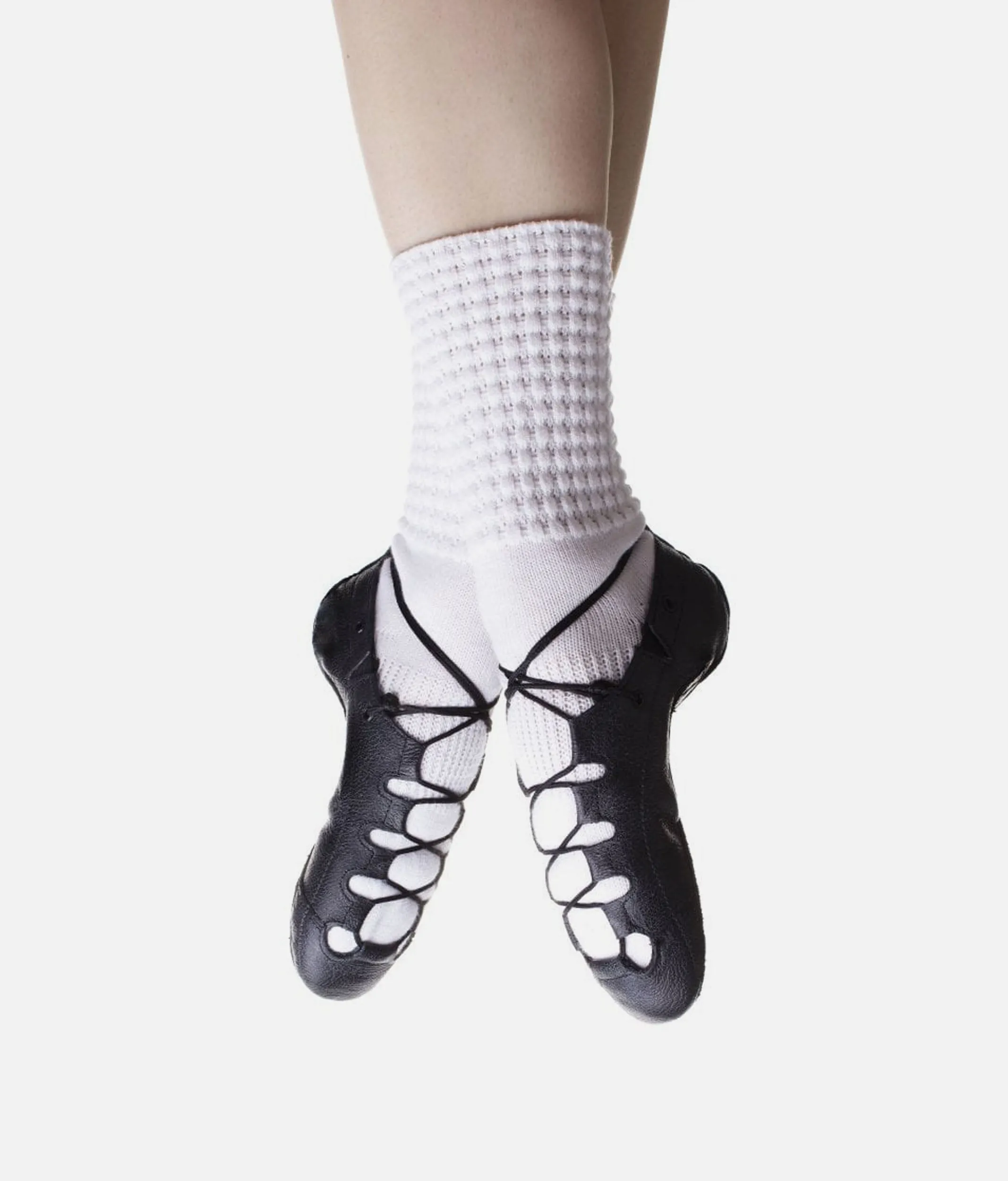 Girls Split Sole Irish Dancing Pumps, Arch-defining  - HPro