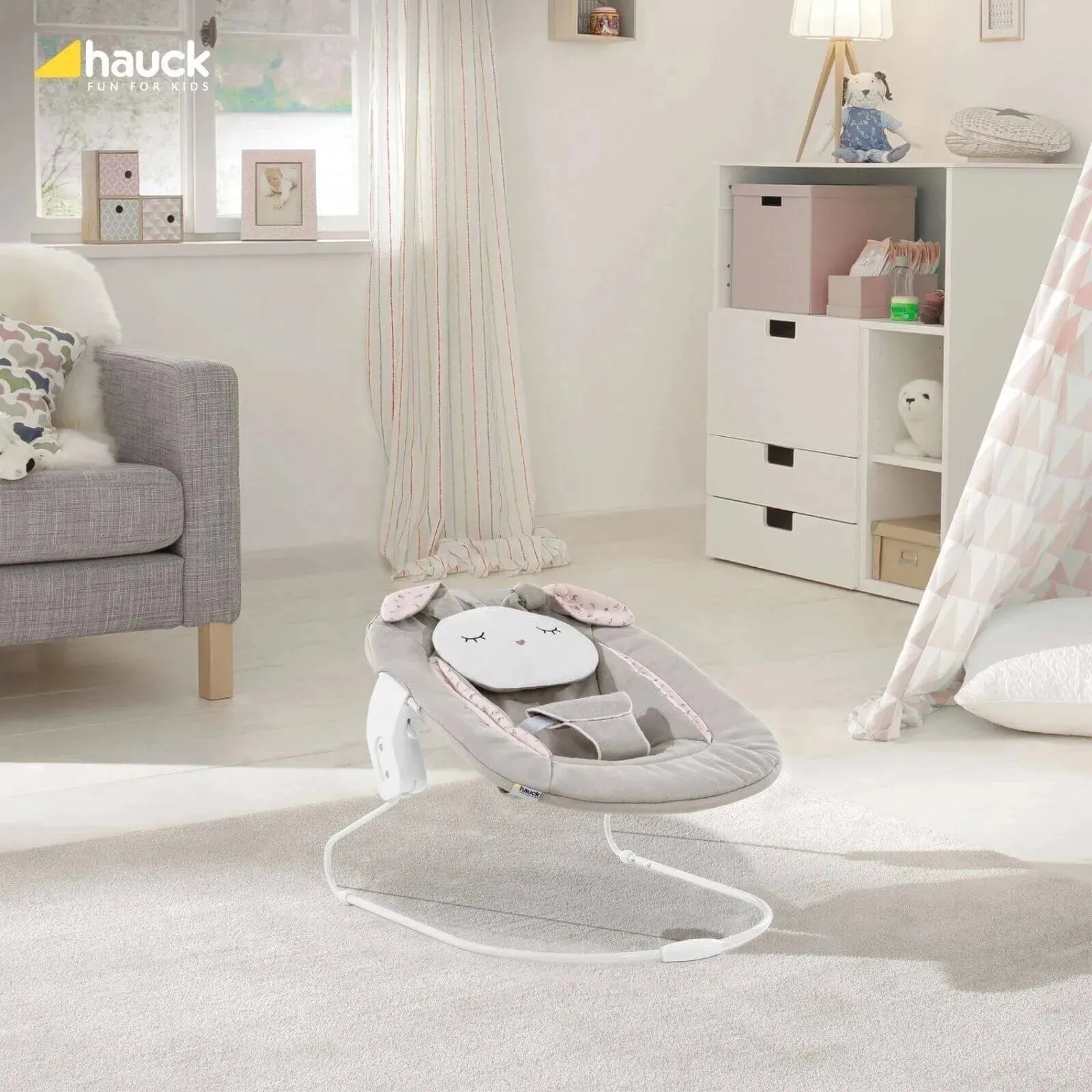 Hauck Alpha Bouncer 2-in-1 - Beige Bloom