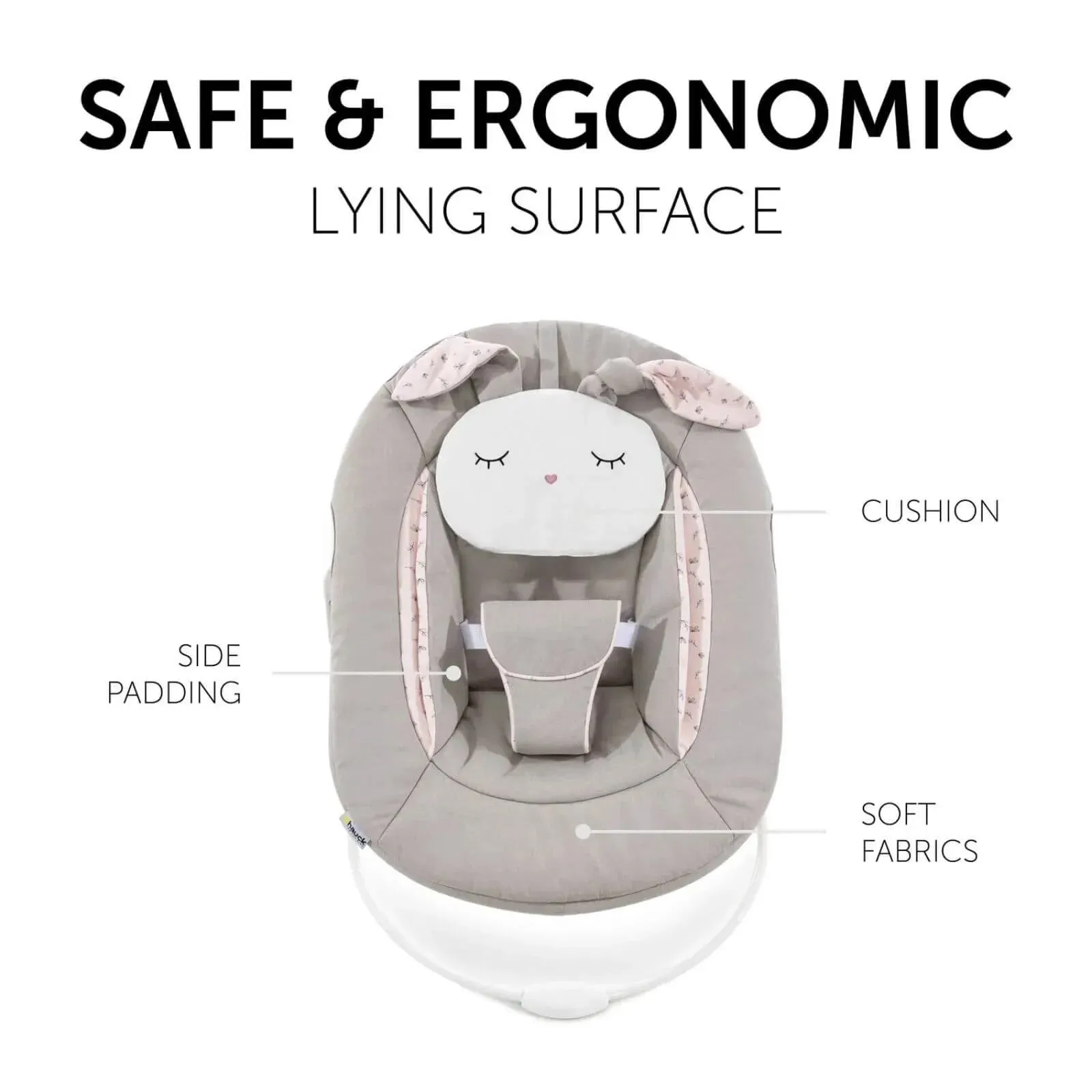 Hauck Alpha Bouncer 2-in-1 - Beige Bloom