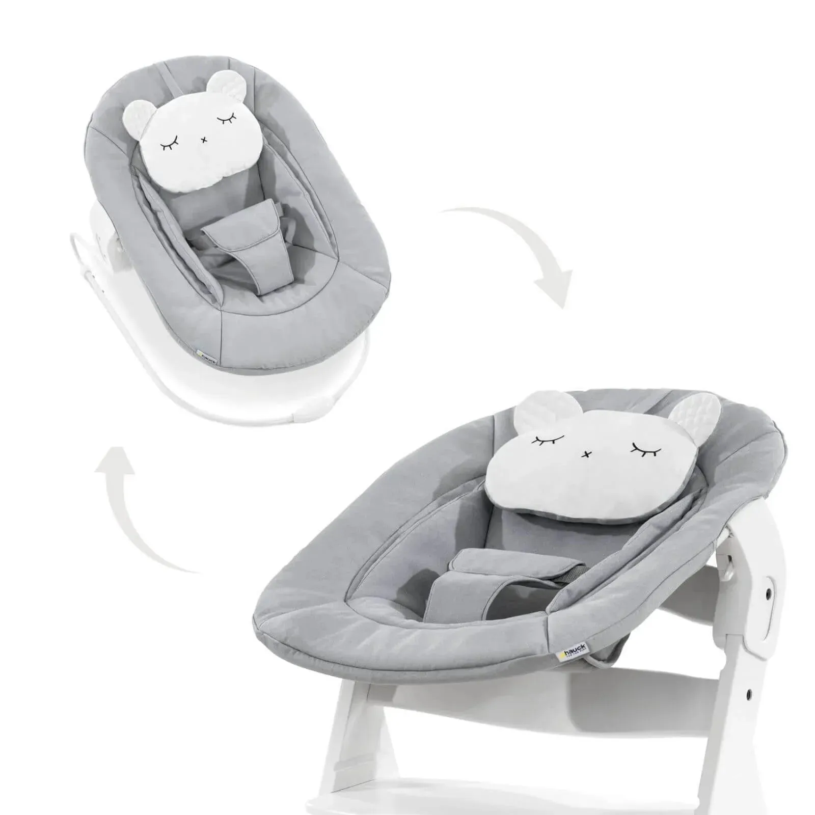 Hauck Alpha Bouncer 2-in-1 - Light Grey
