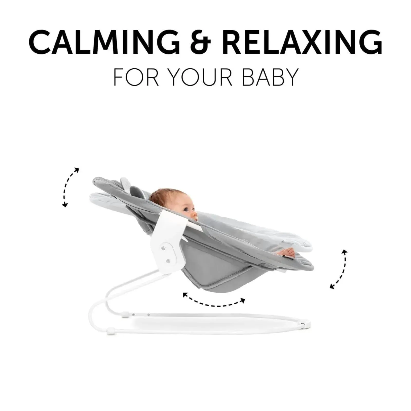 Hauck Alpha Bouncer 2-in-1 - Light Grey