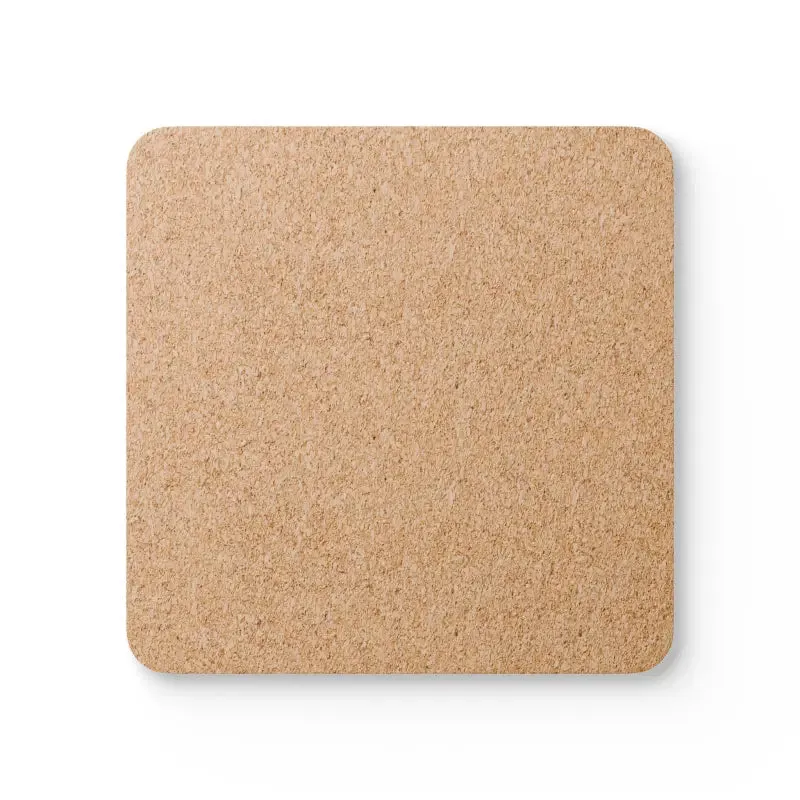 Heart Shaped Tree Corkwood Coaster Set