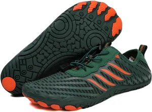 Hike Barefoot Shoes Womens Mens Pro Barefoot Shoes Breathable & Non-Slip Athletic Footwear Wide Toe Water Shoe Walking Barefoot Sneakers Unisex Running, Hiking and Daily Wear