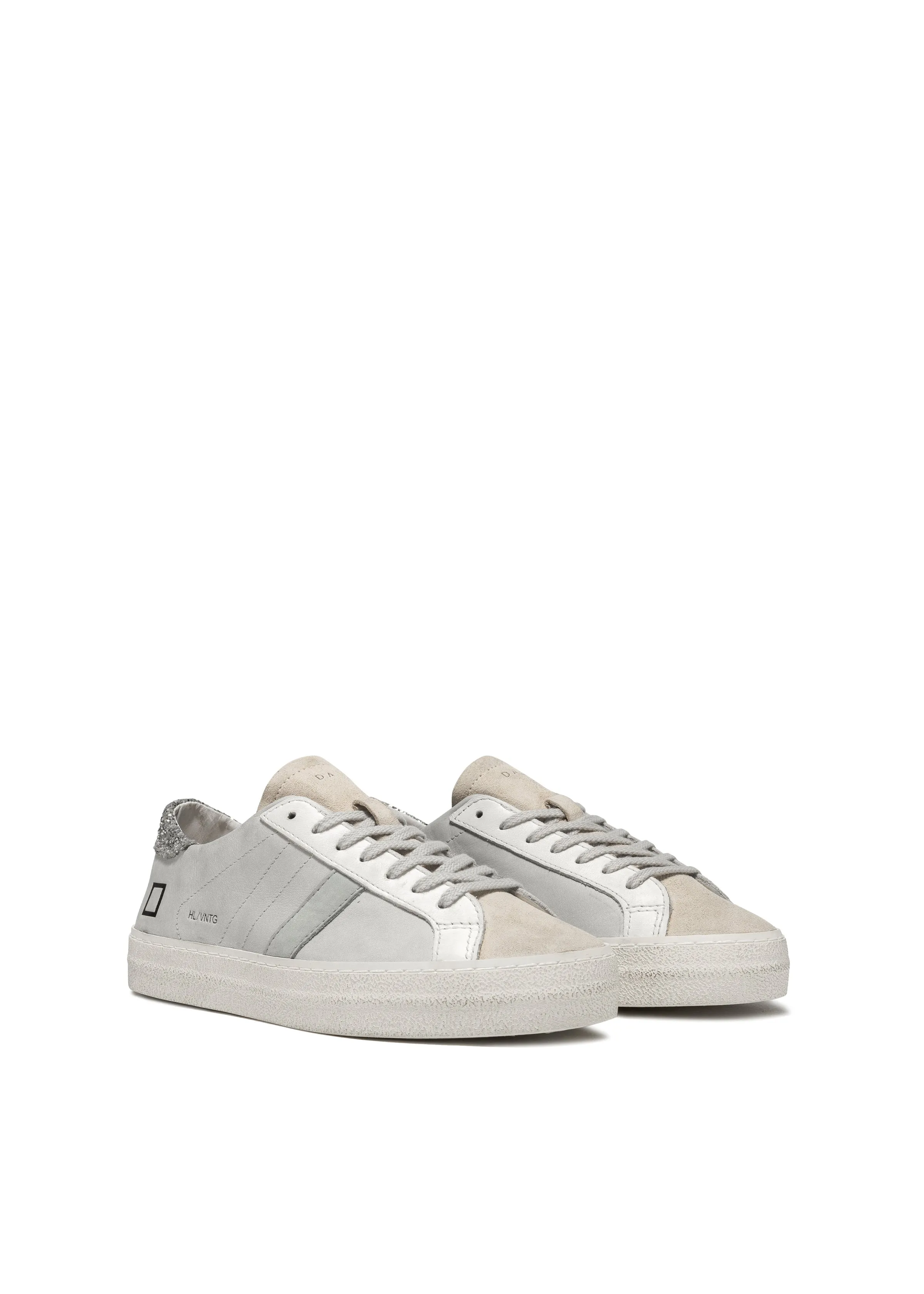 Hill Low Vintage Calf Sky Trainer