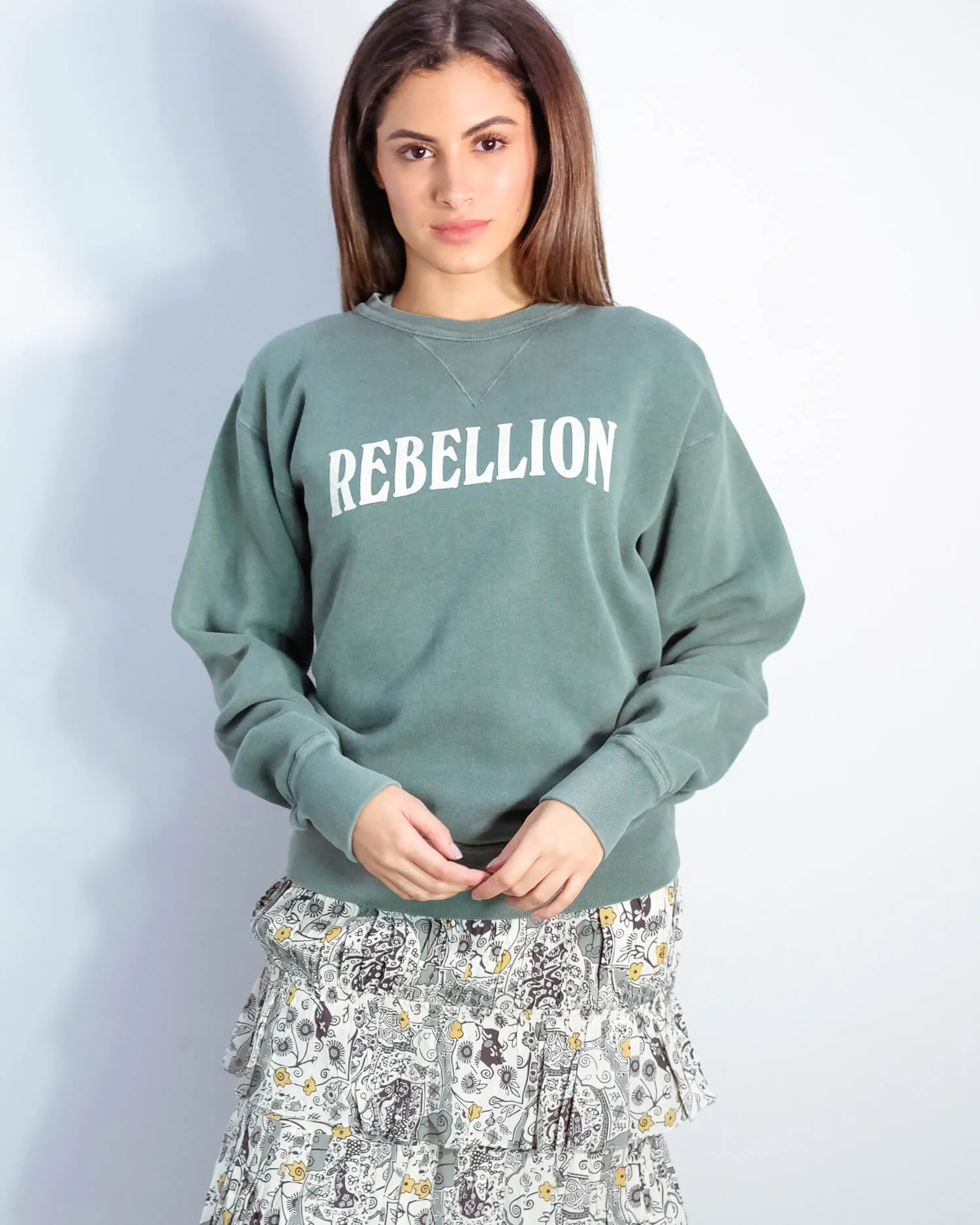 IM Rise shirt in greyish green