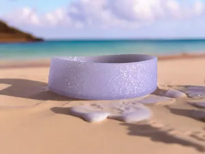 Lavender Glitter | Silicone Tumbler Bumper