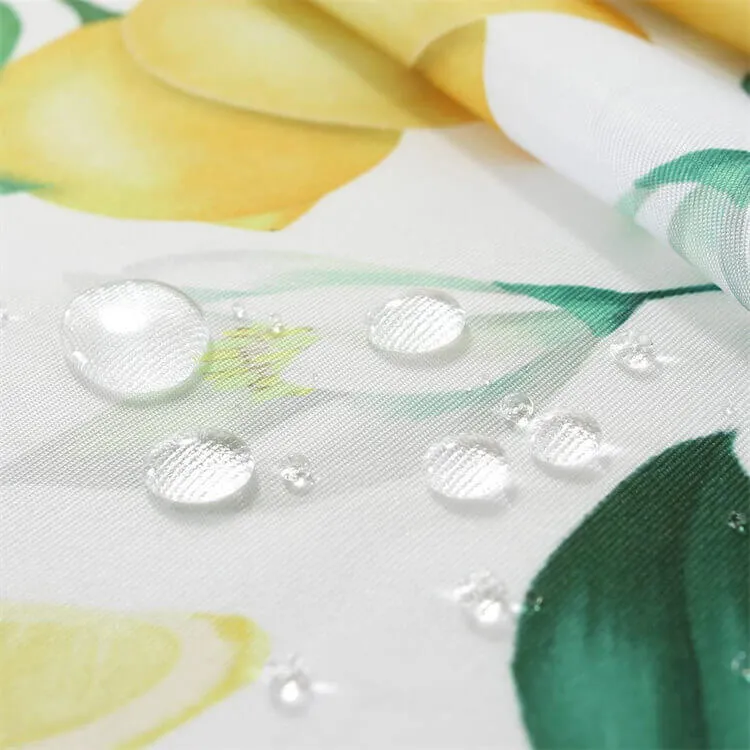 Lemon Tablecloth Wholesale, Wrinkle Resistant Summer Table Cover