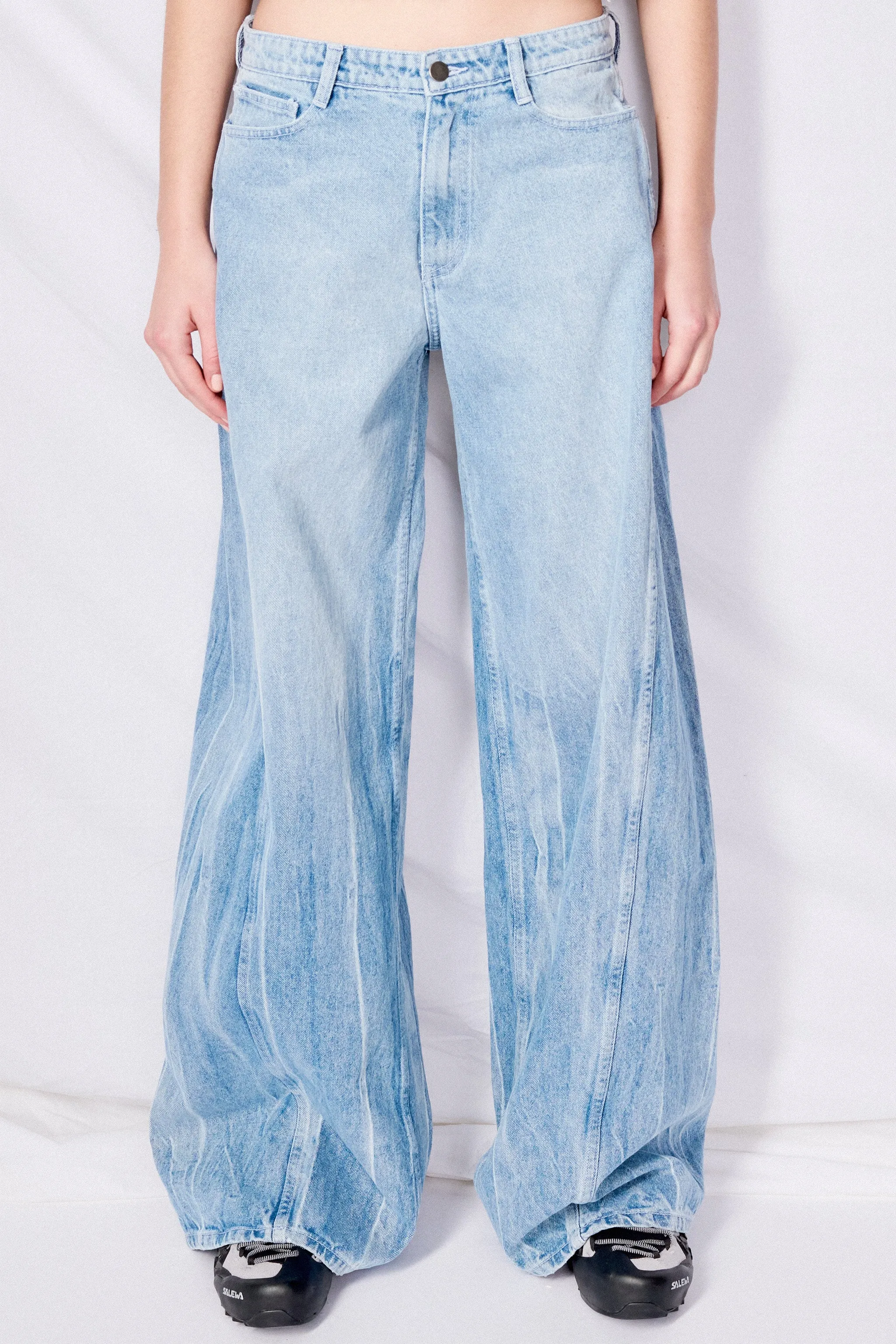 Light Wash Denim Baggy Jean V2
