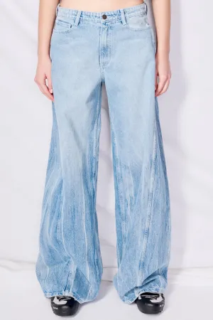 Light Wash Denim Baggy Jean V2